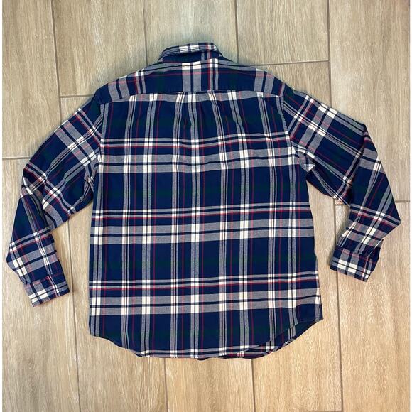 Vineyard Vines Classic Fit Tucker Shirt L Plaid Flannel Long Sleeve Cotton - Picture 2 of 10